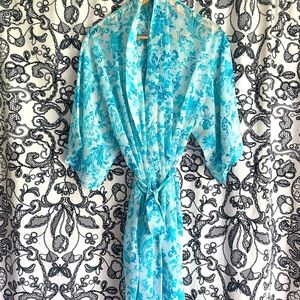 Beach coverup/ dressing robe new
